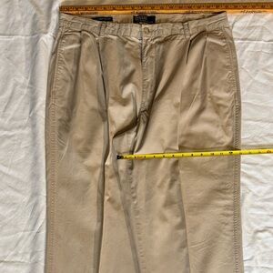Men's Vintage 90s Ralph Lauren Polo Golf Khakis 100% Cotton Twill